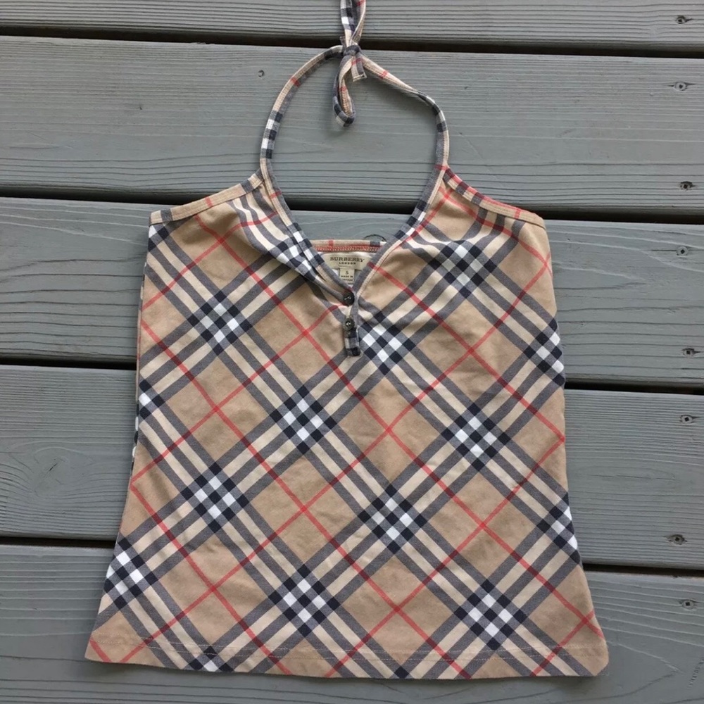 Authentic Burberry tankini top Small